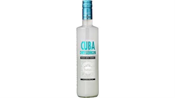 Vodka Cuba Dry Lemon 30%