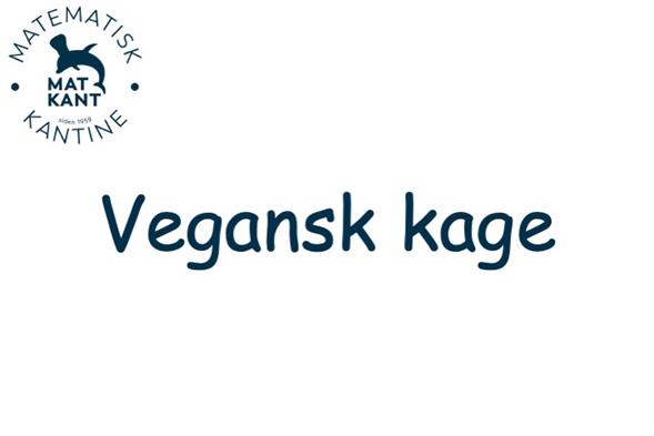 Vegansk kage