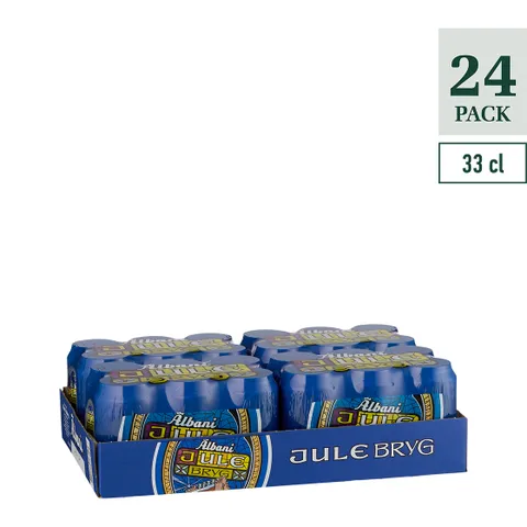 Albani Blå Jul 24 stk 33 cl