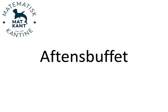 Aftensbuffet