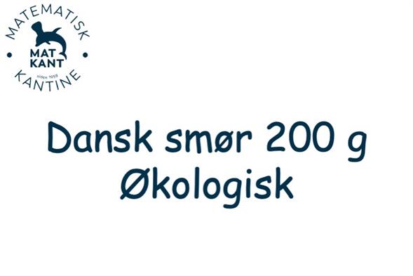 Dansk Smør 200 g Økologisk
