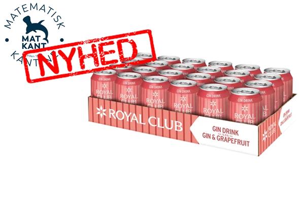 Royal Club Gin & Grapefruit ds 33 cl
