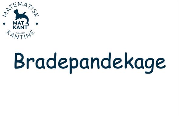 Bradepandekage