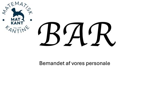 Bar - Selvbetjening