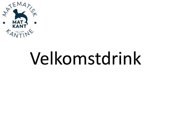 Velkomstdrink