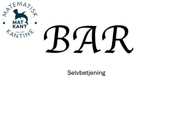 Bar - Bemandet af vores personale
