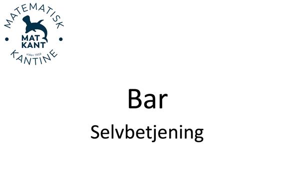 Bar - Selvbetjening